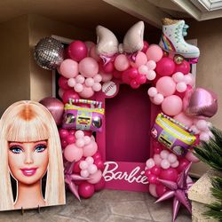 BARBIE BOX PARTY SET-UP