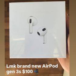 AirPod Gens 3 Brand New