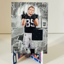 Brock Bowers Patch Card