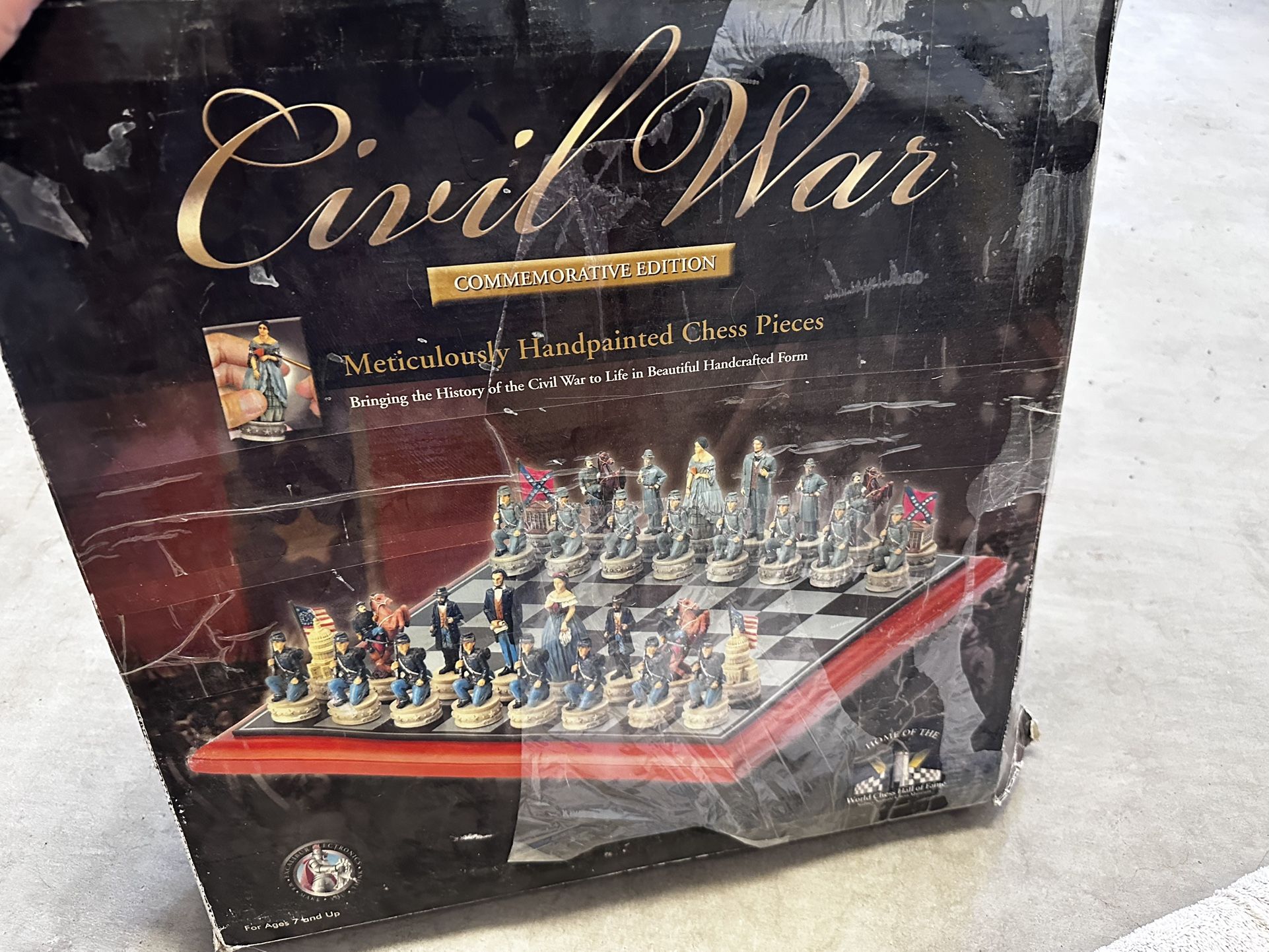 Chess Set - Civil War