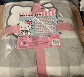 Hello Kitty Plush Full/Queen Blanket 90x90