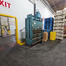 Vertical Cardboard Baler
