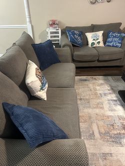 Sofa and loveseat