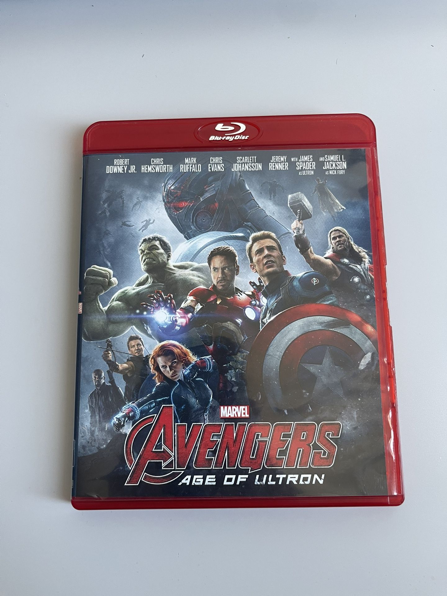 Avengers: Age of Ultron Blu-ray (Red Case)