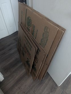 U Haul Boxes Never Used