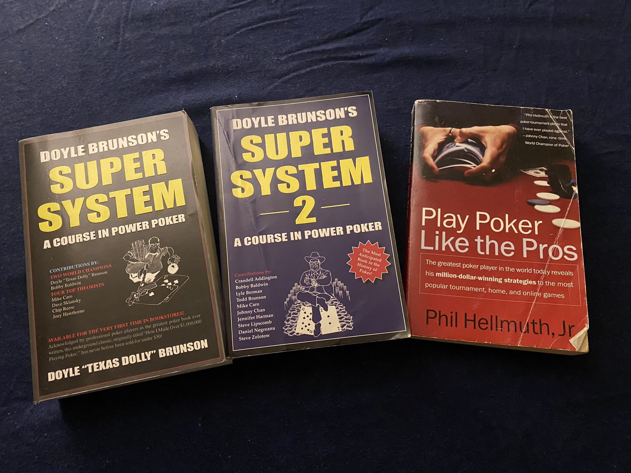 3 Books On Poker