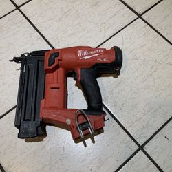 M18 Millwakee 18gauge Finish Nail Gun No Batery No Charger Tool Only