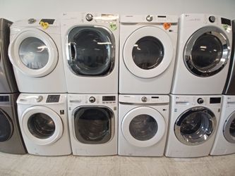 Used Front Load Washer And Electric Dryer Set's Price Starting 699 up to 899