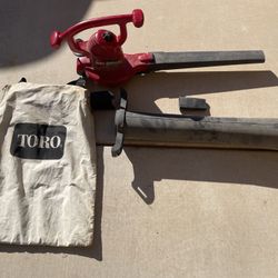 Toro Ultra Blower/Vacuum Corded Electric Handheld Leaf Blower