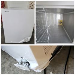 **Scratch & DENT SALE!!!!** Hisense 5.0cu Ft. Chest Freezer For Sale (Brand New & Works Perfect)