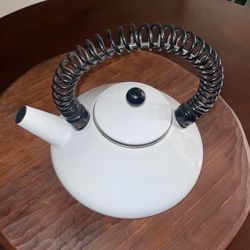 Vintage Metal Tea Pot 