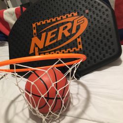 Nerf Mini Hoop With Ball