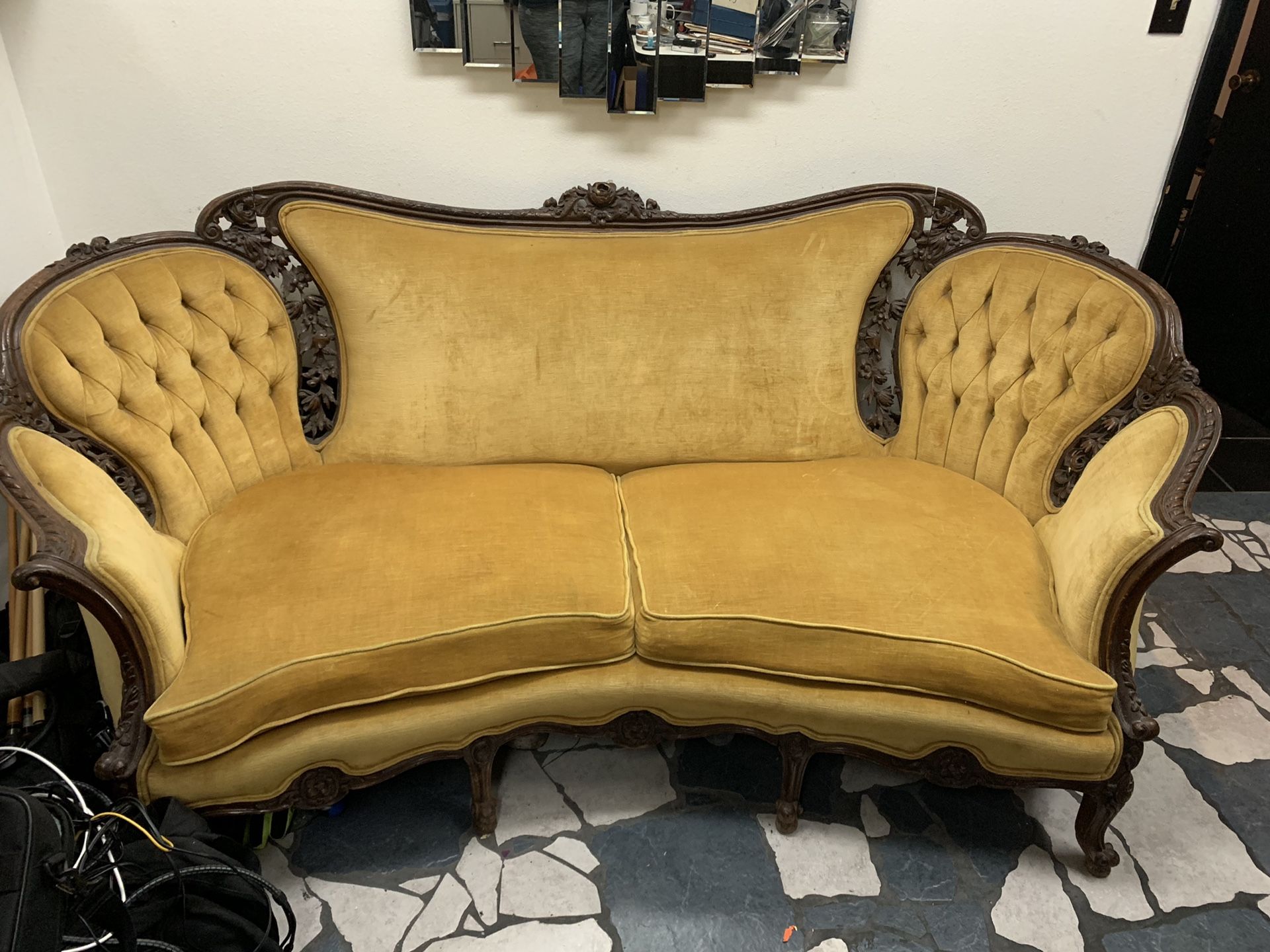Vintage settee