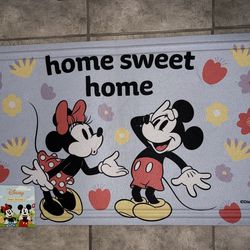 Disney Mickey and Minnie Mouse  outdoor Mat