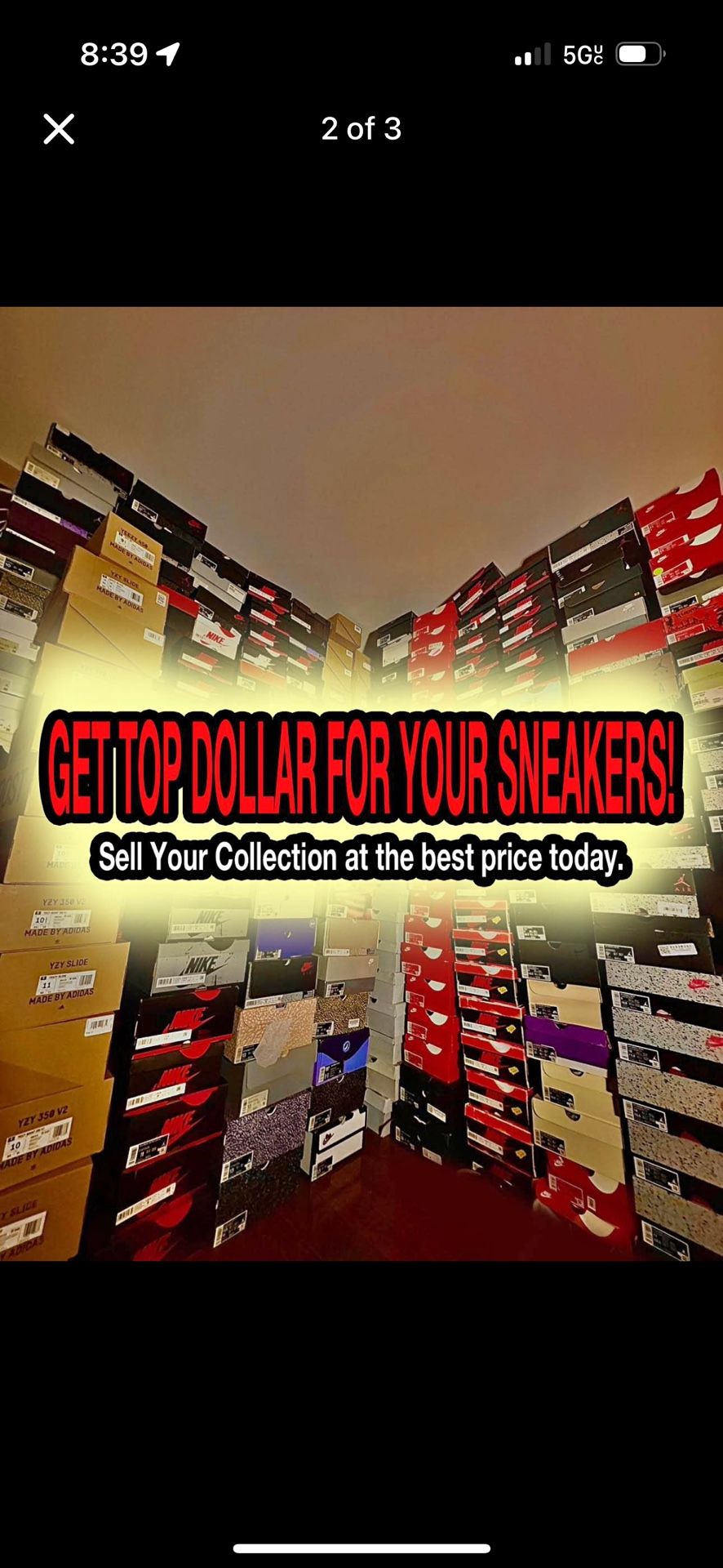 SELL YOUR SNEAKERS!