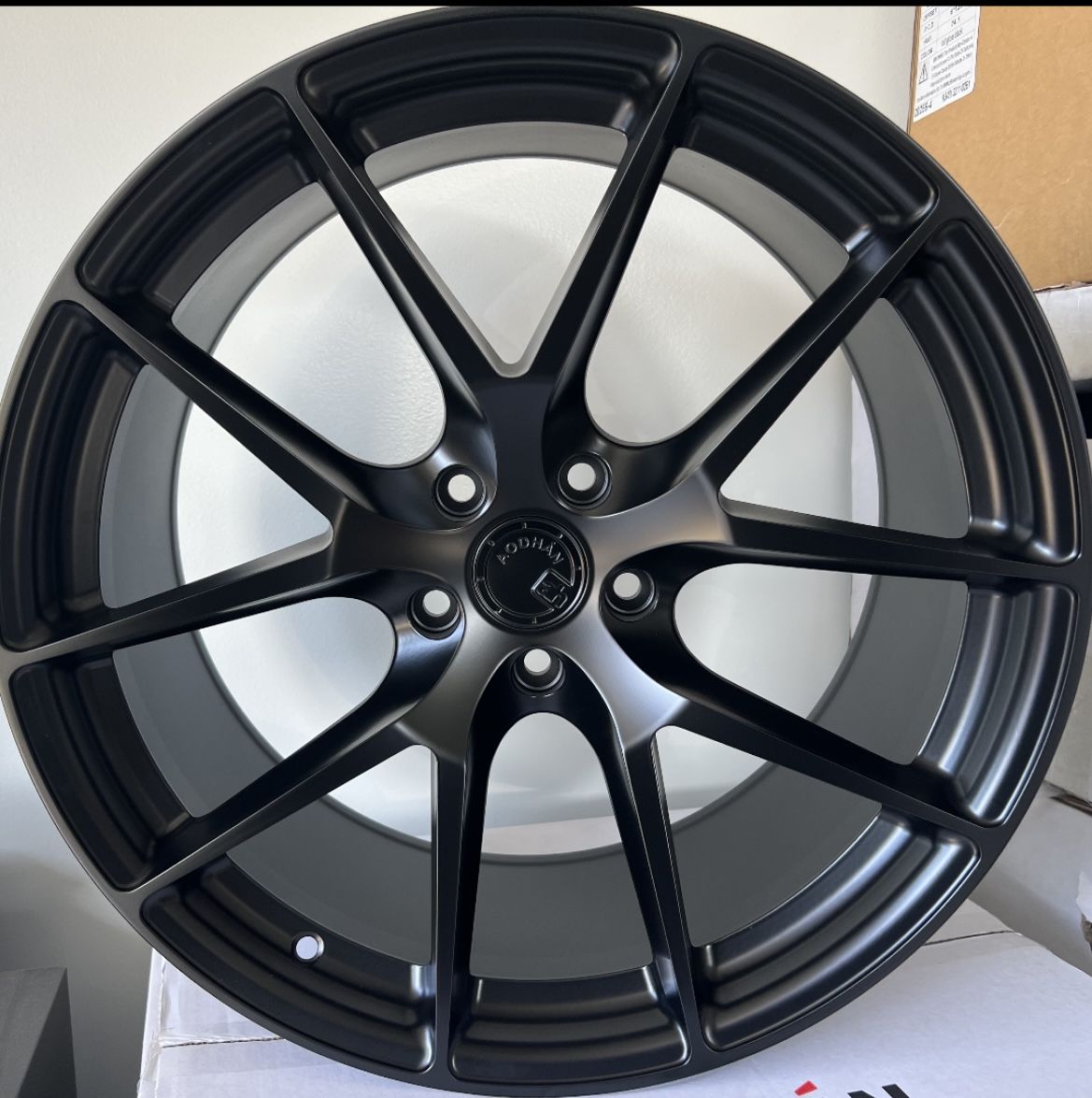 Aodhan 19” Staggered New Flow Form Lire Weight Rims Set Mercedes Audi New Bmw 5x112 Bolt pattern 