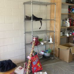 Tall Wire Shelving