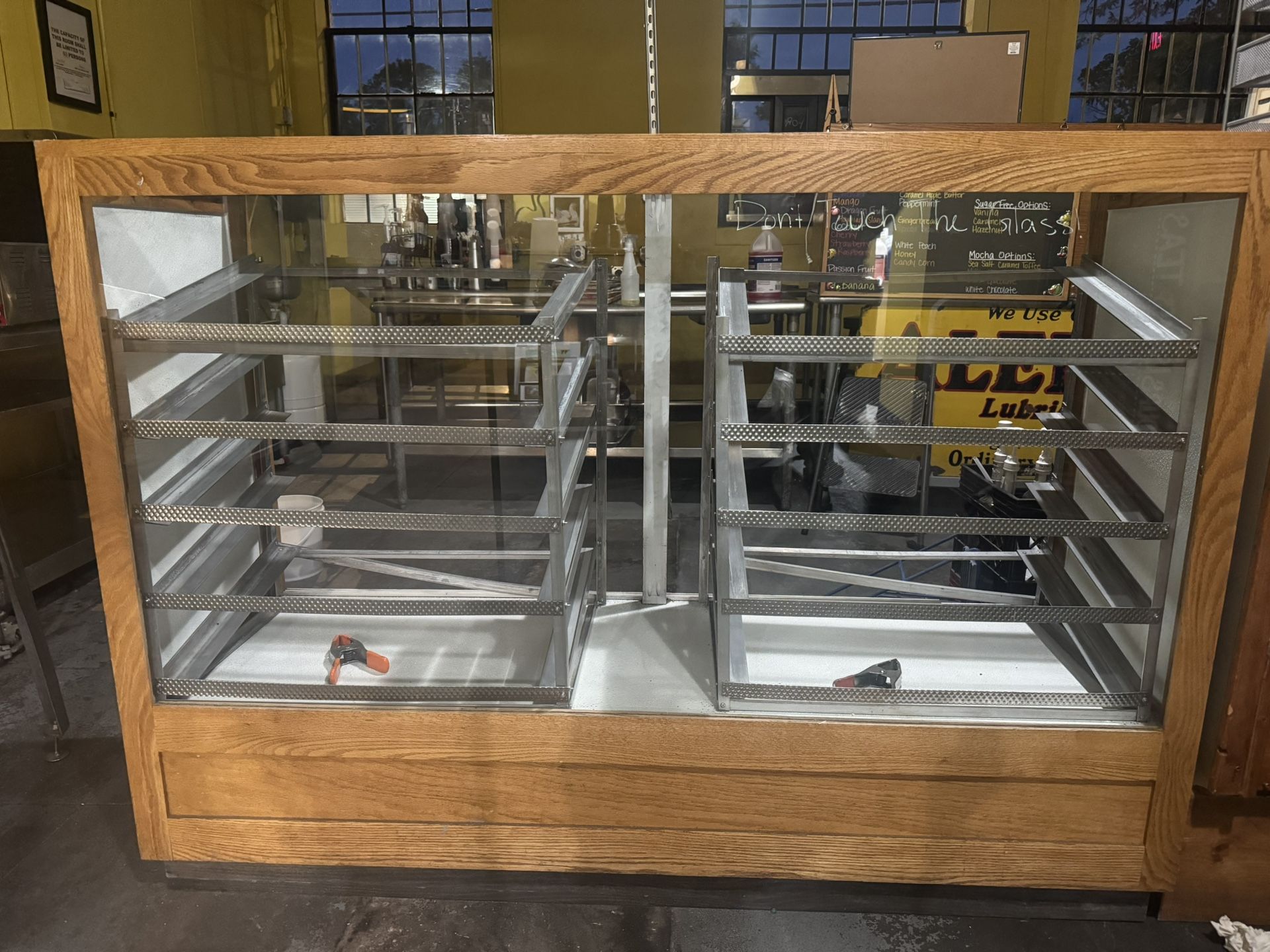 2 Bakers Display Case