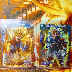 Dragon Ball Card Holo Great Condition $60 For Both 