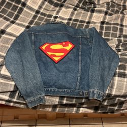 Superman Warner Brothers Denim Medium Jacket