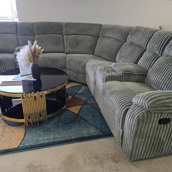 Sectional Manual Reclining 