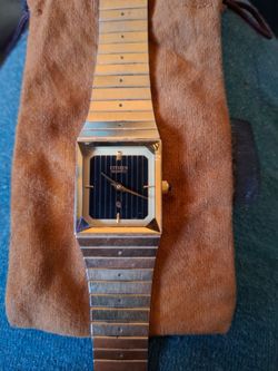 1988 Citizen C2 Octo Black diel watch vary good condition