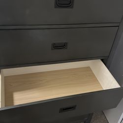 Gray dresser