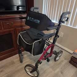 Walker with Seat - ELENKER Rollator