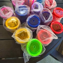 Colorful Tumblers (Red,blue,pink,purple,Orange,Green) 15 Total. $10 For All