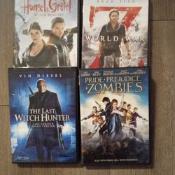 Witch hunter/ Zombies Movie Bundle
