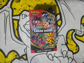 Pokemon TCG Mega Evolution Chaos Rising booster bundle