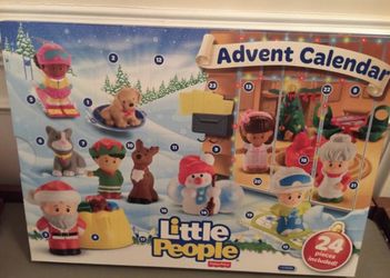 Little people advent calendar 24 pieces
