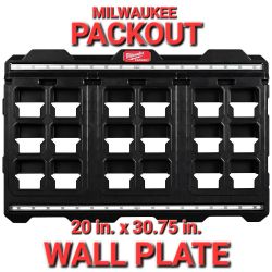 Milwaukee PACKOUT Large Wall Plates (20 in. x 30.75 in.)(NEW)