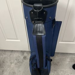 Navy Blue Golf Bag - Great Condition!