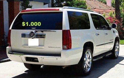 $1.000 2OO8 Cadillac Escalade Clean Tittle!Runs and Drives great.Nice Family car!one owner!🔑🔑