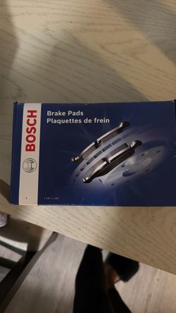 Brake pad front and rear