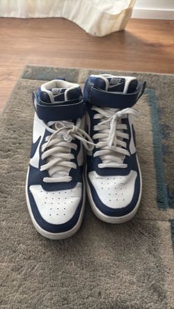 Nike High-Top Sneakers Navy Blue White