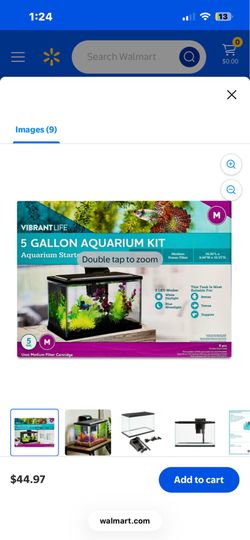5 gallon aquarium starter kit