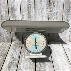 Vintage 1960’s American Family Nursery Baby Scale 30lb, See 2 pics