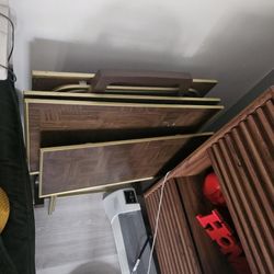 1970 Tv Tray Set With Stand