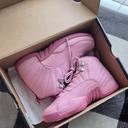 Pink Pearl Jordan 12s 