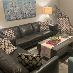 Leather Living Room Set