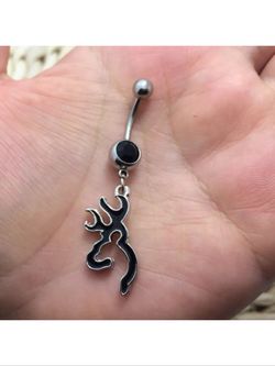 Deer belly ring