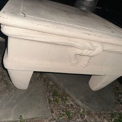 Vintage Greek Style  Pool Furniture Fiber Glass/Stone Like 