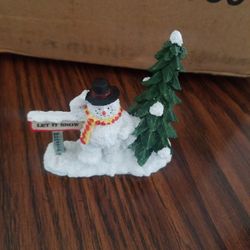 Let It Snow with Christmas Tree 