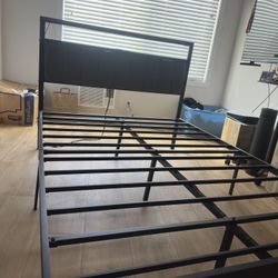 Full Size Bed Frame & Full Mattress
