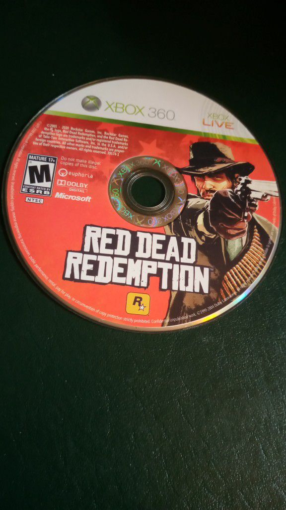 Red Dead Redemption (Xbox 360) Working 