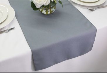 Grey Table Runner