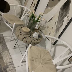 Weaver Dinning Chairs Of 2 - Read Description 