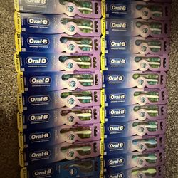 Oral b Toothbrush 2ct Pack , 3 Dollars Each Pack